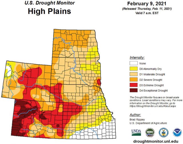 North Dakota among the High Plains states where drought conditions are ...